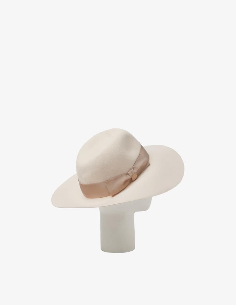 Borsalino Feltro rasato sfoderato cinta cannete 4 cm - immagine 3 Borsalino Feltro rasato sfoderato cinta cannete 4 cm - immagine 3