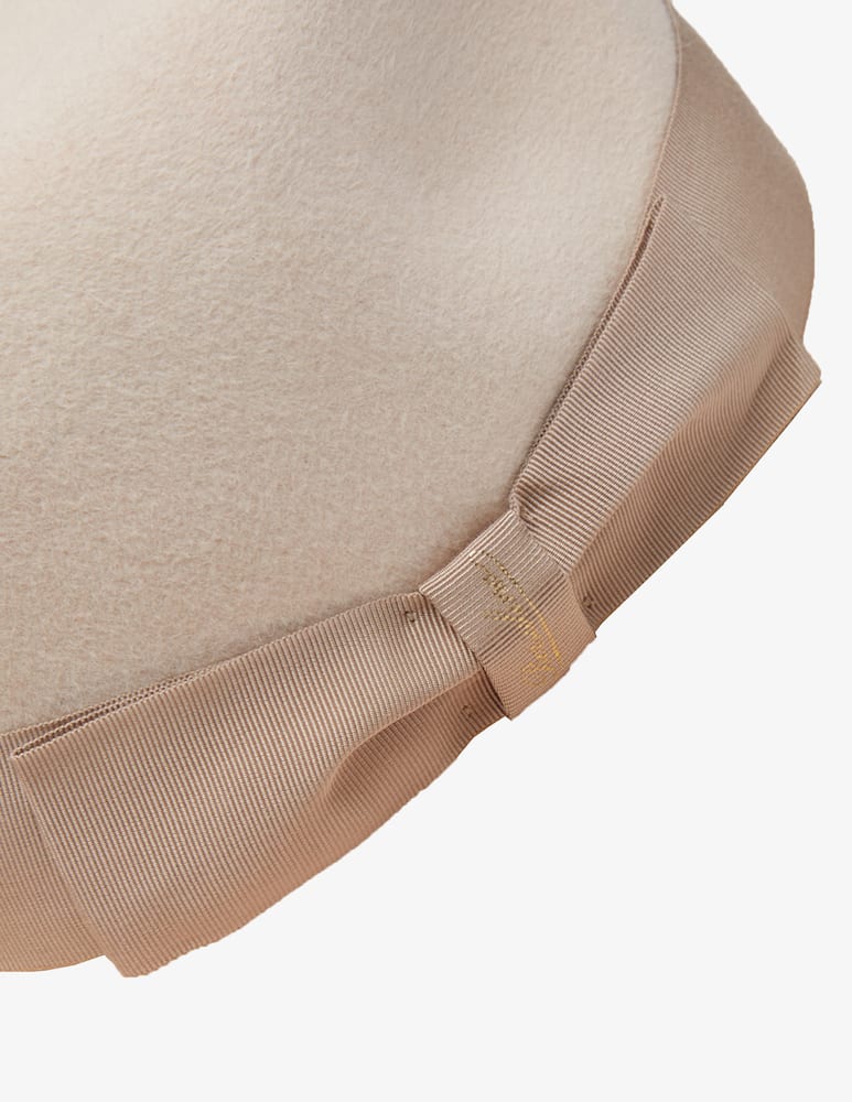 Borsalino Feltro rasato sfoderato cinta cannete 4 cm - immagine 4 Borsalino Feltro rasato sfoderato cinta cannete 4 cm - immagine 4