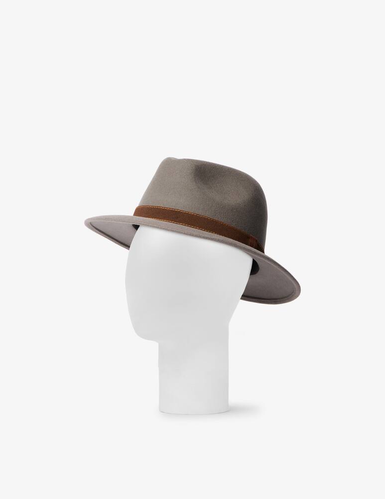 rinascente Borsalino Felt fedora with leather band