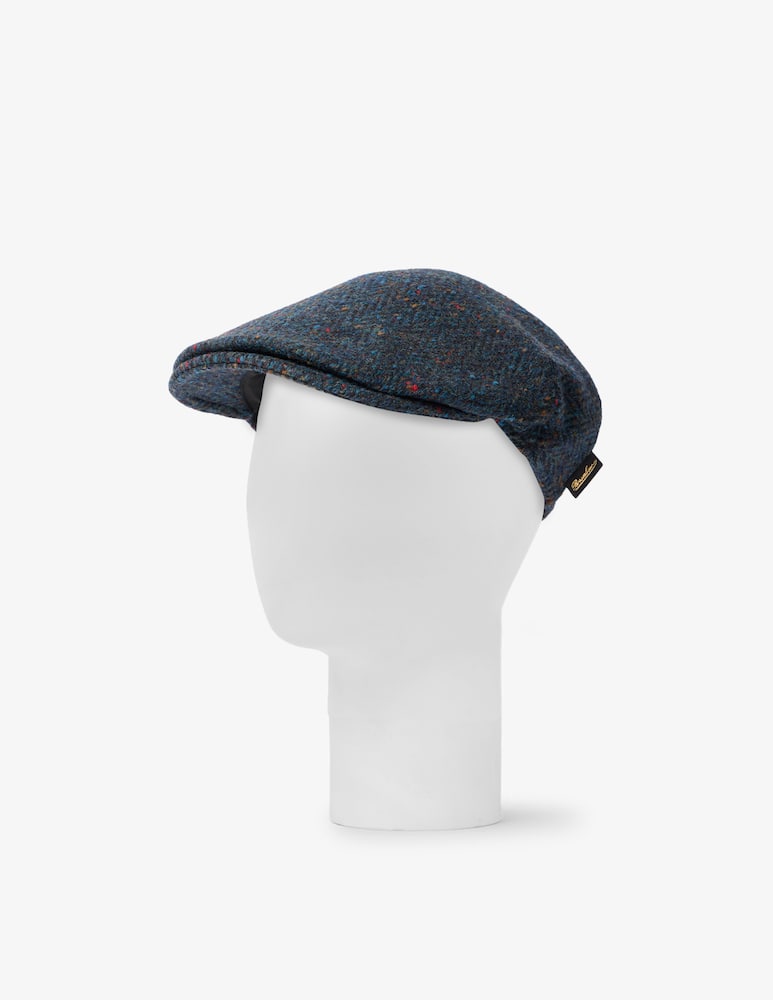 rinascente Borsalino Flat herringbone cap