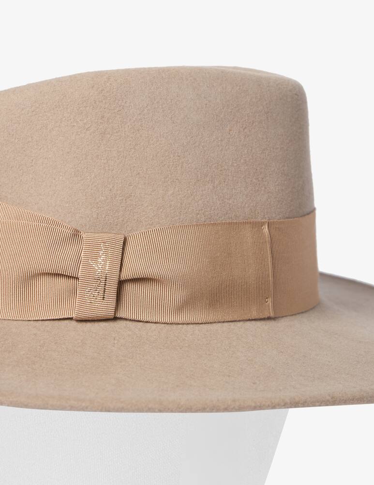 rinascente Borsalino Feltro lana tesa larga cinta cannete