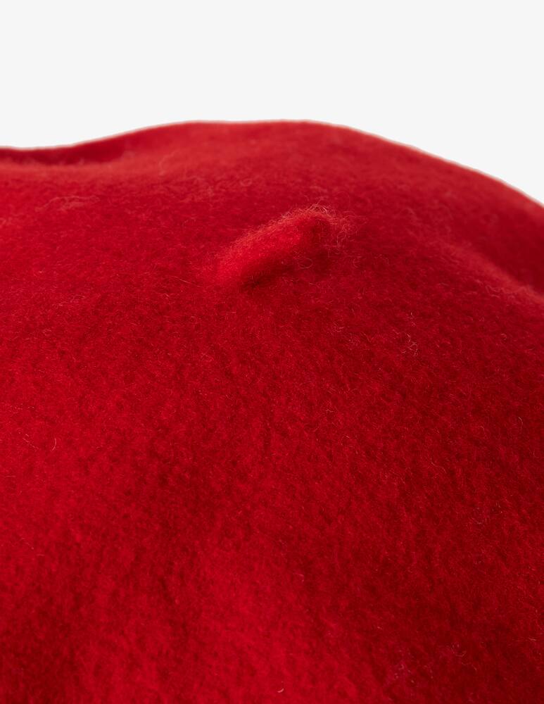 rinascente Borsalino Basco in lana sfoderato logo 