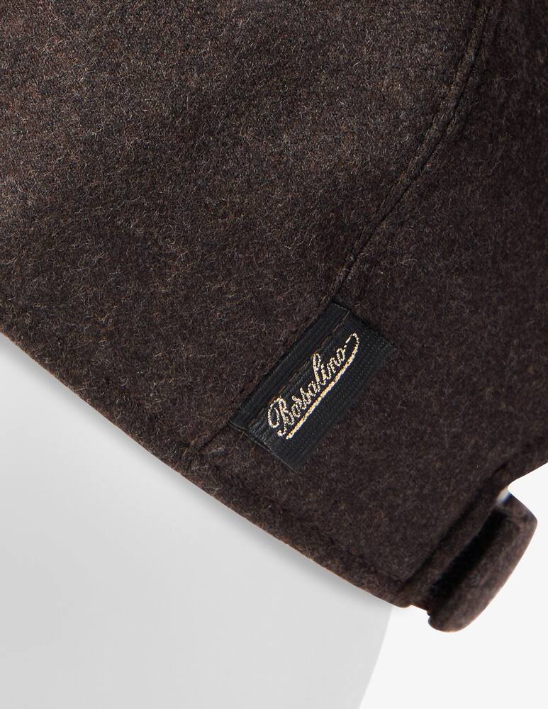 Borsalino Cappellino foderato con logo - immagine 4