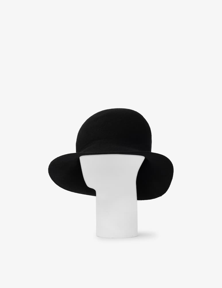 Borsalino Brim cloche and logo pin - picture 1 Borsalino Brim cloche and logo pin - picture 1
