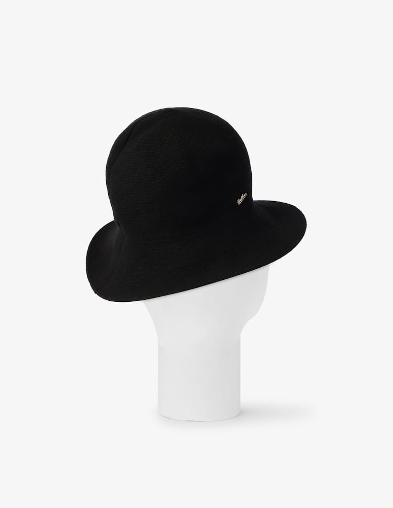Borsalino Brim cloche and logo pin - picture 3 Borsalino Brim cloche and logo pin - picture 3