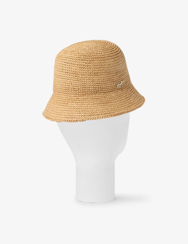 rinascente Borsalino Cappello cloche in rafia Koko