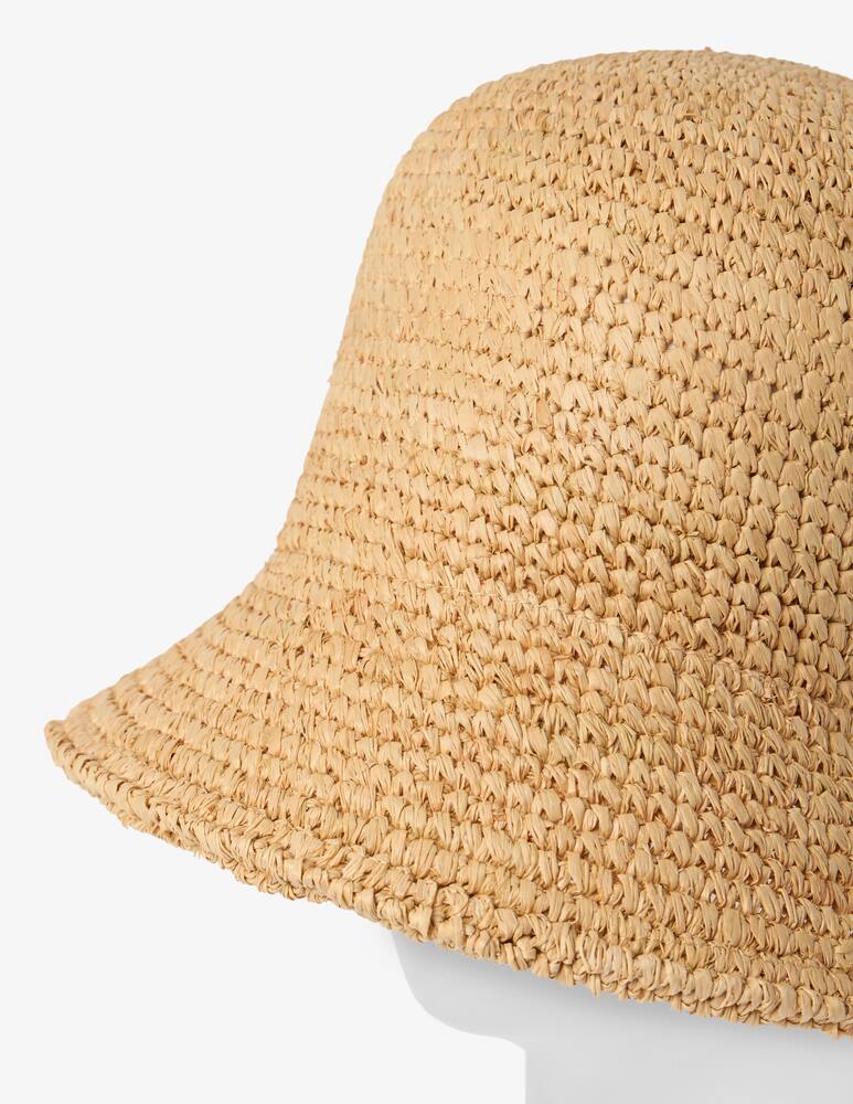 rinascente Borsalino Cappello cloche in rafia Koko