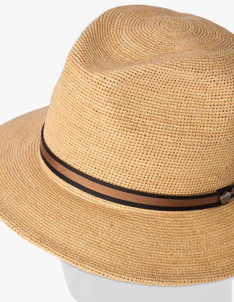 rinascente Borsalino Cappello crochet rafia Argentina