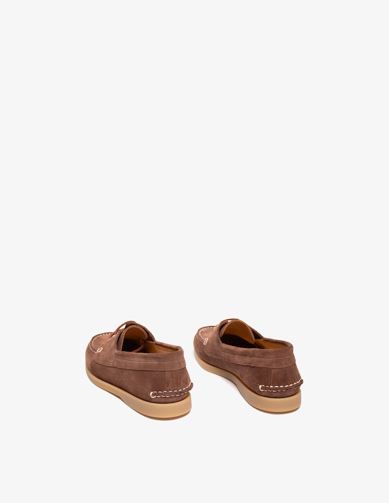 rinascente Sesa Tampa suede boat shoe