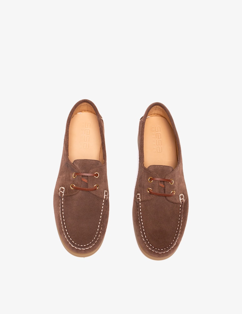 rinascente Sesa Tampa suede boat shoe