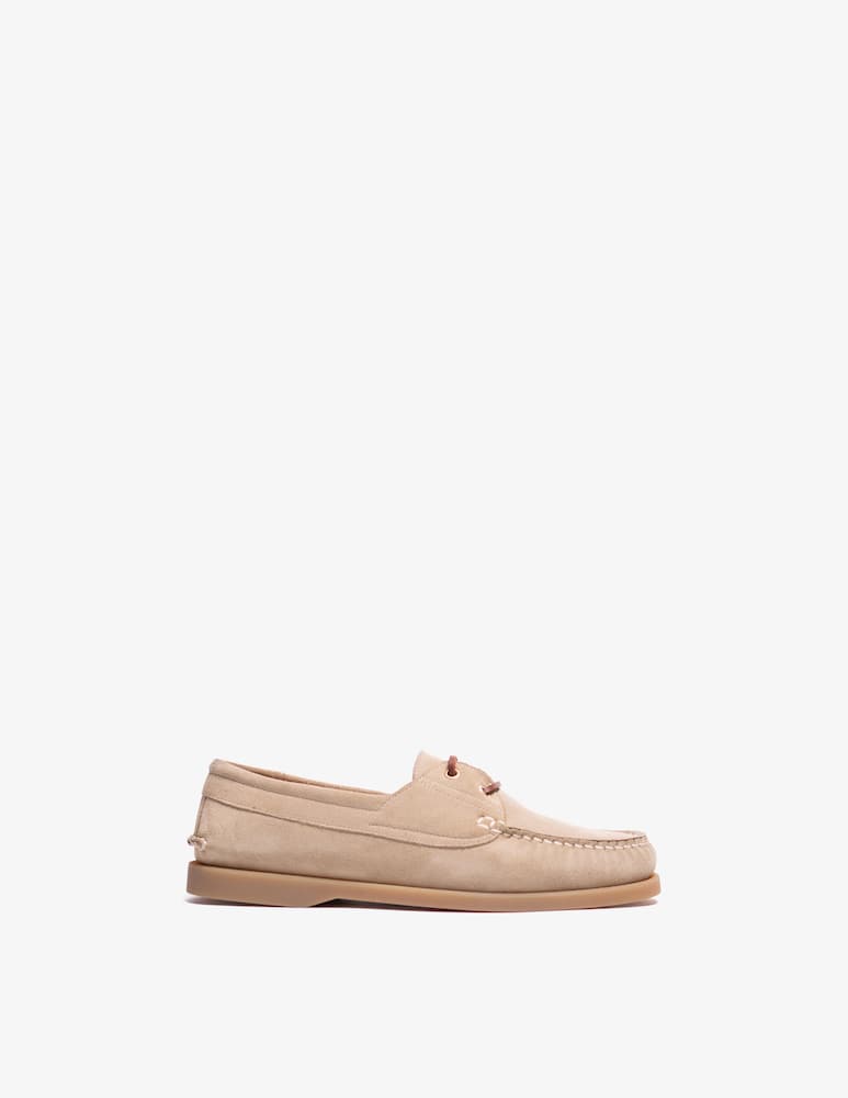 rinascente Sesa Tampa suede boat loafer