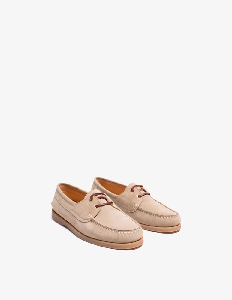 rinascente Sesa Tampa suede boat loafer