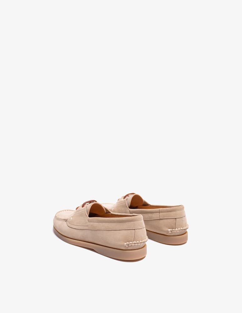 rinascente Sesa Tampa suede boat loafer