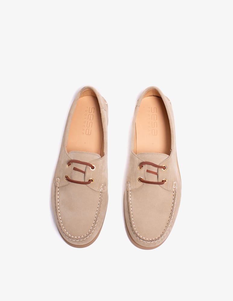 rinascente Sesa Tampa suede boat loafer