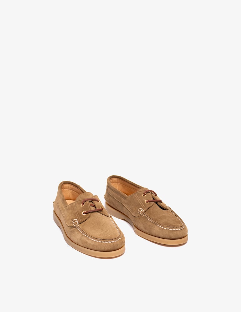 rinascente Sesa Tampa suede boat shoe