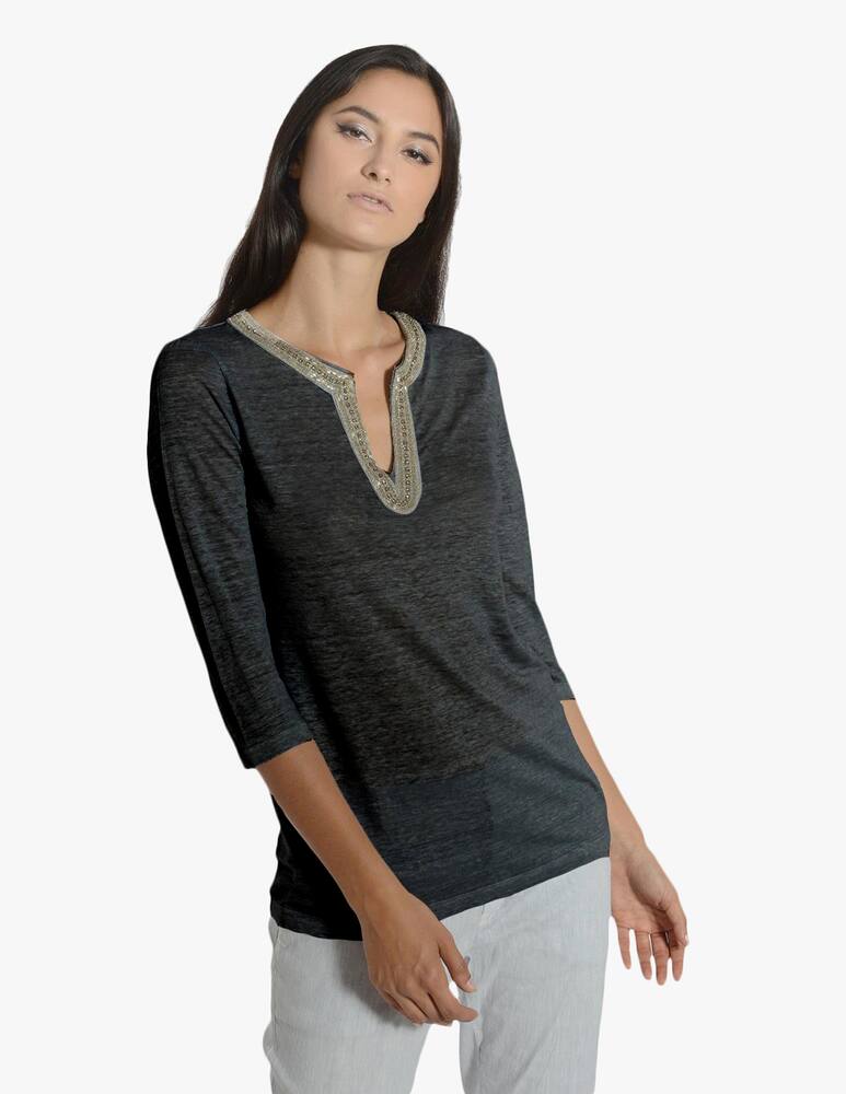 rinascente 120% Lino Linen t-shirt