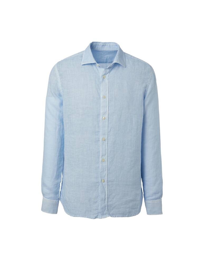 rinascente 120% Lino French collar linen shirt