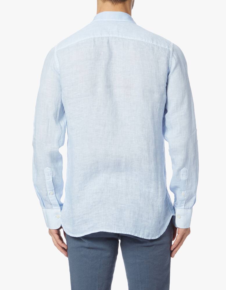 120% Lino Camicia in lino con colletto alla francese - immagine 3 120% Lino Camicia in lino con colletto alla francese - immagine 3
