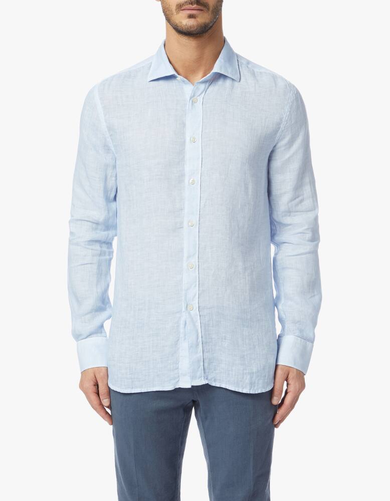 120% Lino Camicia in lino con colletto alla francese - immagine 4 120% Lino Camicia in lino con colletto alla francese - immagine 4