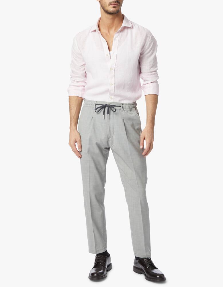 rinascente 120% Lino Camicia in lino con colletto alla francese