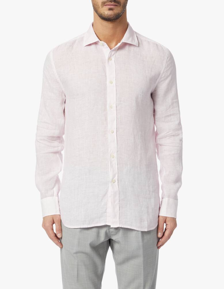 rinascente 120% Lino Camicia in lino con colletto alla francese