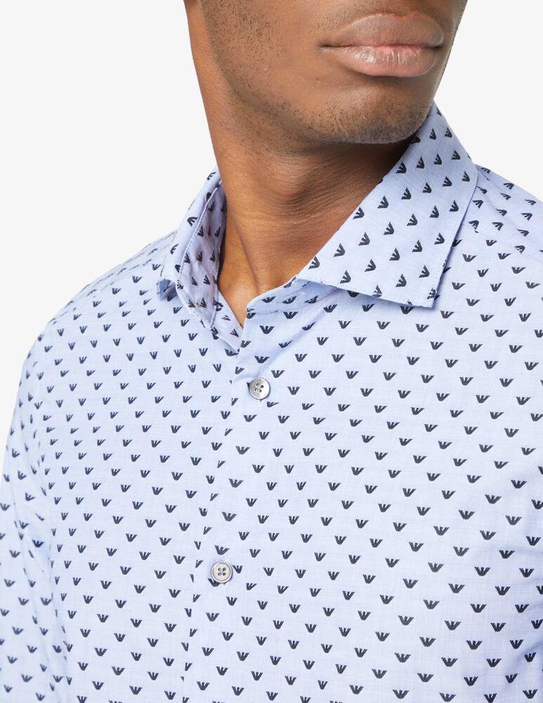 rinascente Emporio Armani Eagle shirt - Blue