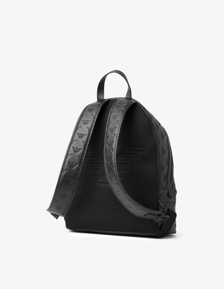 rinascente Emporio Armani Leather backpack - Black