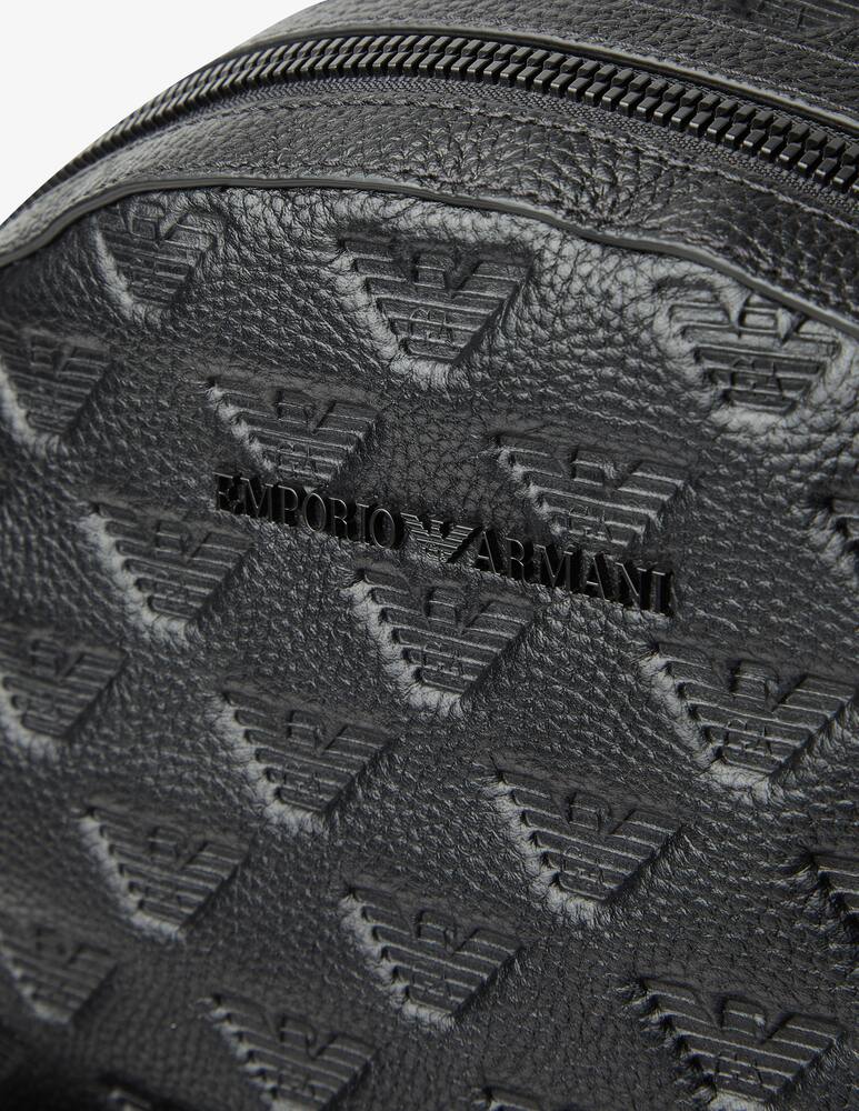 rinascente Emporio Armani Leather backpack - Black