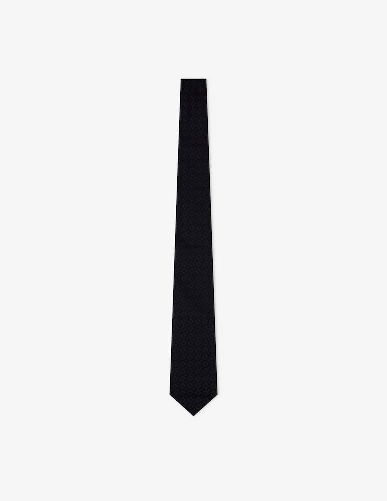 Emporio Armani Cravatta jacquard con logo - immagine 1 Emporio Armani Cravatta jacquard con logo - immagine 1