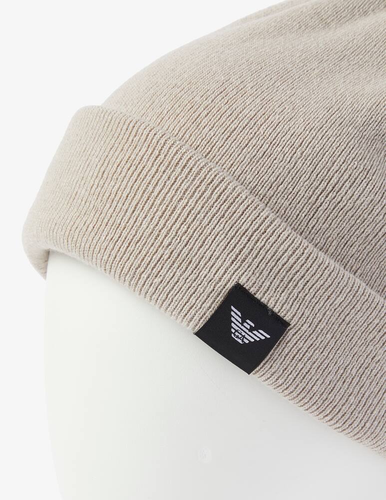 rinascente Emporio Armani Cappello in misto lana - Beige