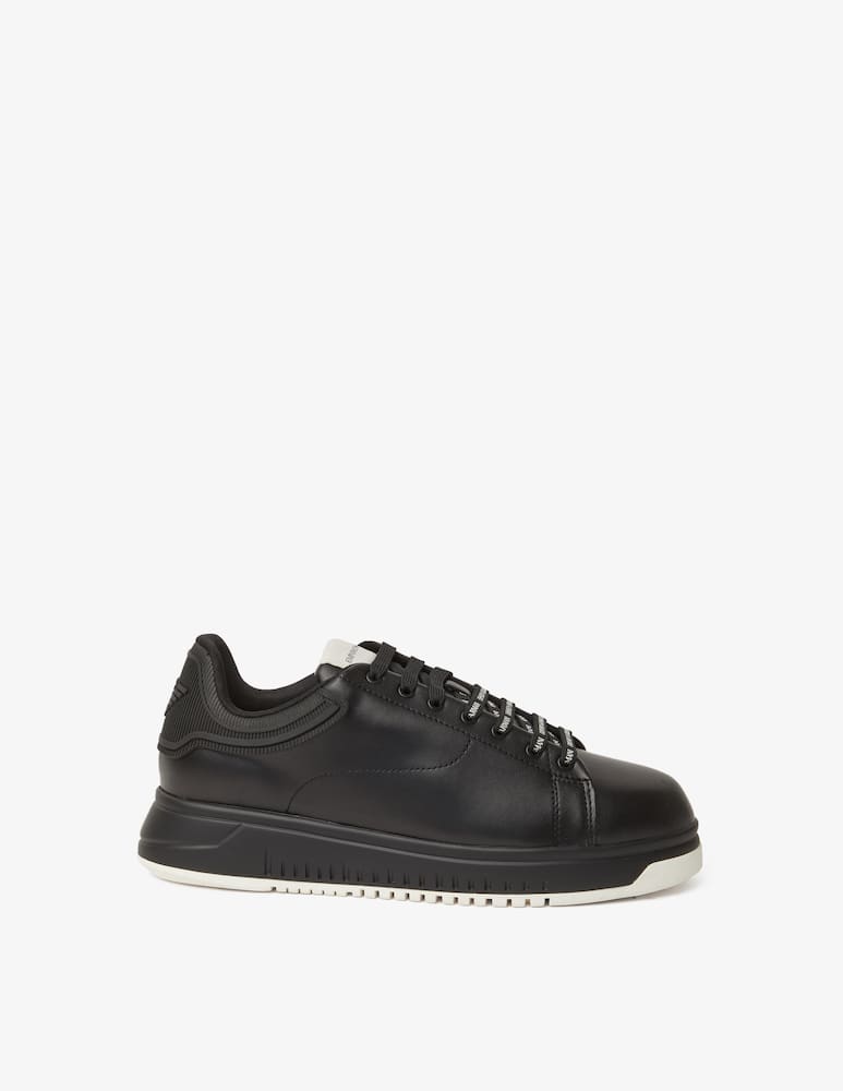 Emporio Armani Sneaker in pelle - immagine 1 Emporio Armani Sneaker in pelle - immagine 1