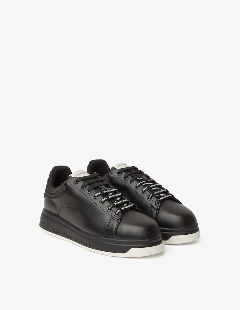 Emporio Armani Sneaker in pelle - immagine 2 Emporio Armani Sneaker in pelle - immagine 2