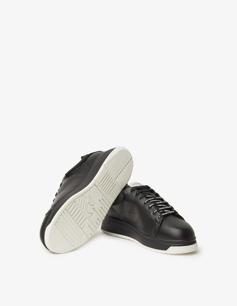 Emporio Armani Sneaker in pelle - immagine 5 Emporio Armani Sneaker in pelle - immagine 5