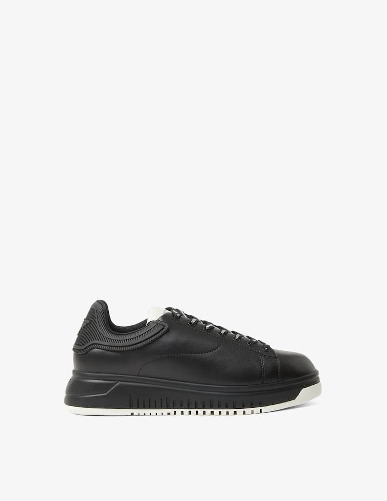 Emporio Armani Sneaker in pelle - immagine 6 Emporio Armani Sneaker in pelle - immagine 6