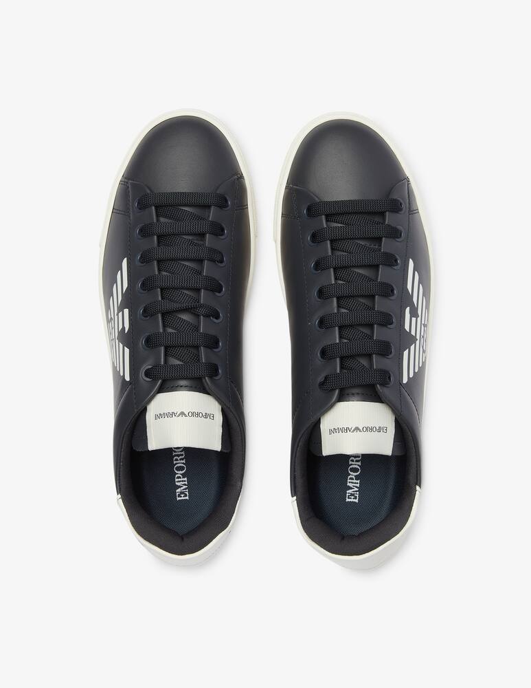 rinascente Emporio Armani Sneakers con logo aquila - Nero