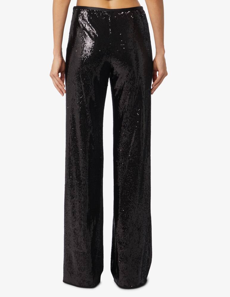 rinascente Emporio Armani Pantalone paillettes con elastico in vita - Nero
