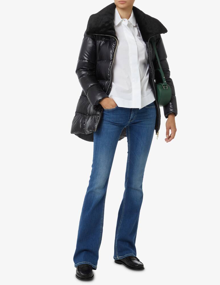 rinascente Emporio Armani Camicia in cotone con spacchi laterali - Bianco