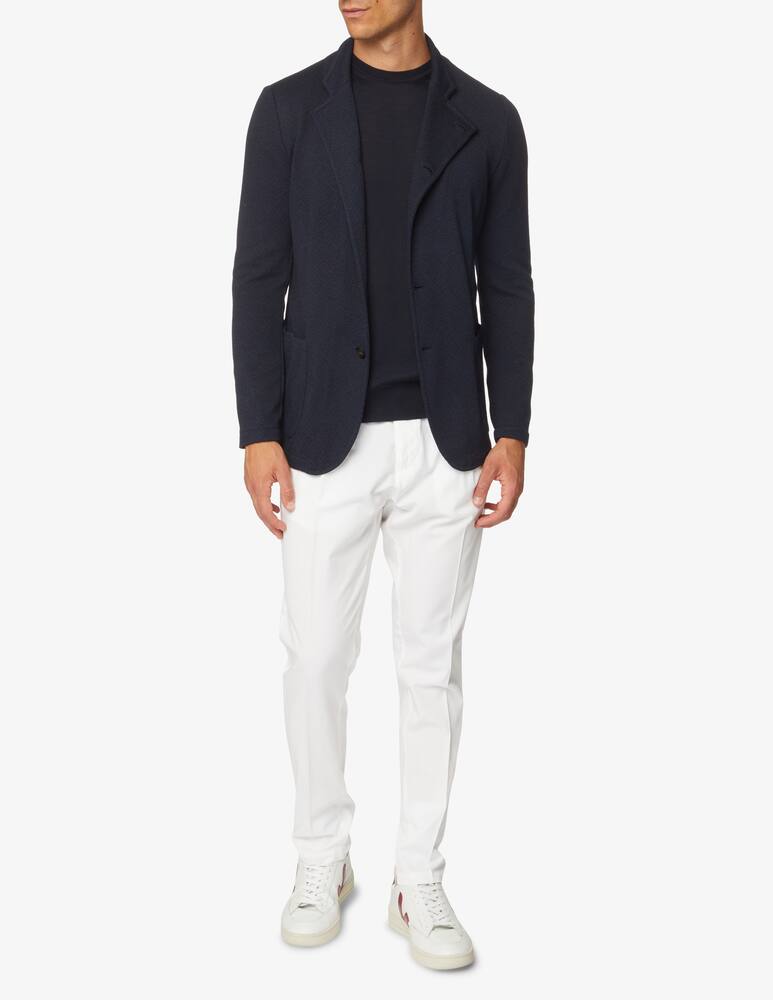 rinascente Emporio Armani Giacca jacquard - blu