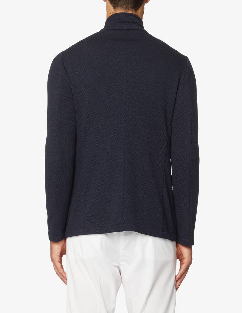 rinascente Emporio Armani Giacca jacquard - blu