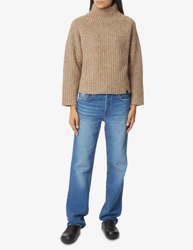 rinascente Emporio Armani Maglione lupetto in misto lana - Beige