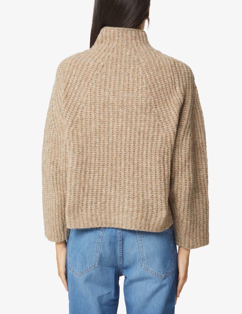 rinascente Emporio Armani Maglione lupetto in misto lana - Beige