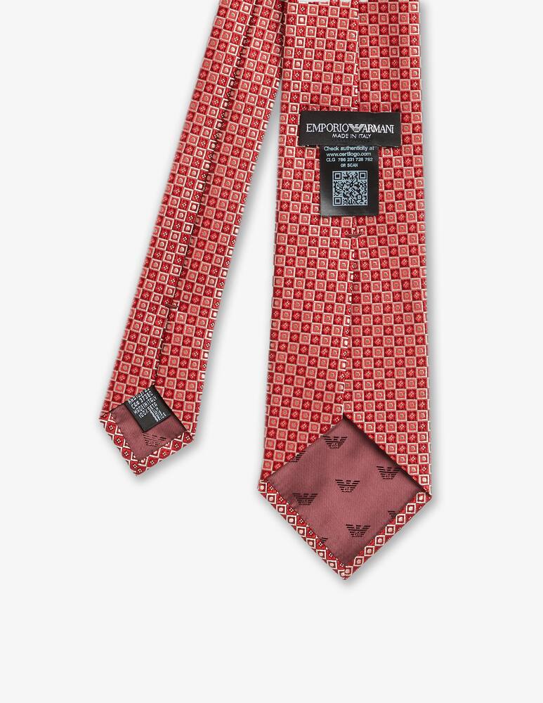 rinascente Emporio Armani Cravatta quadretto pois - Multicolor