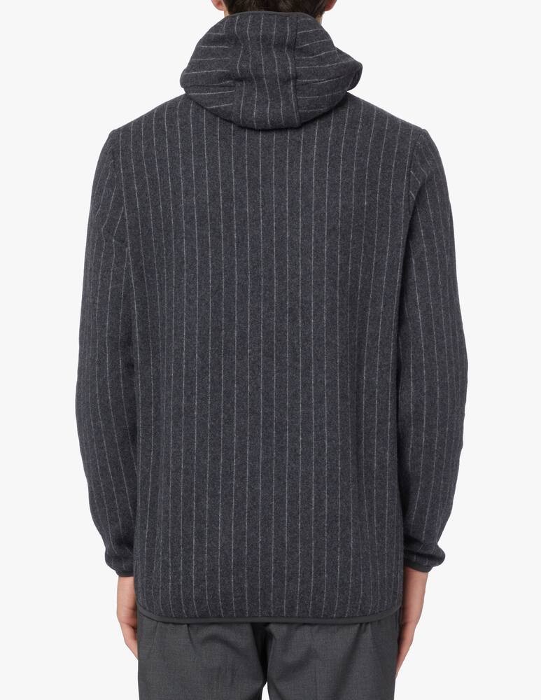 rinascente Sease Wool and cotton hooded sweatshirt