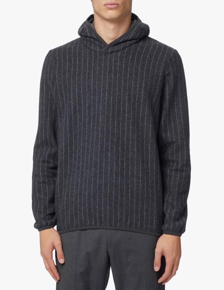 rinascente Sease Wool and cotton hooded sweatshirt