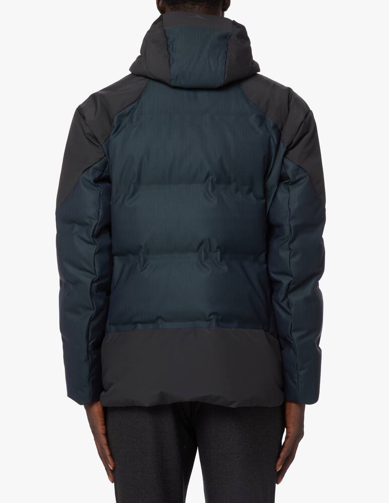 rinascente Sease Piumino in lana e nylon bio con cappuccio