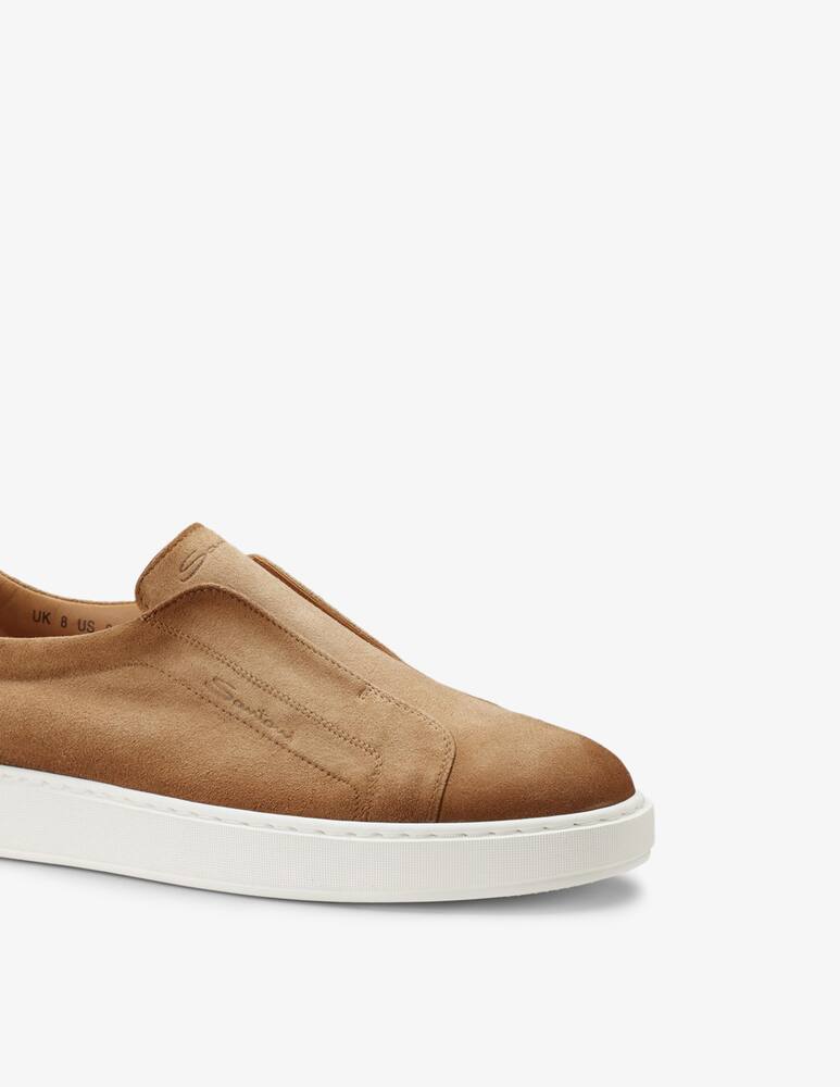 Santoni Suede slip-on sneakers - picture 4 Santoni Suede slip-on sneakers - picture 4