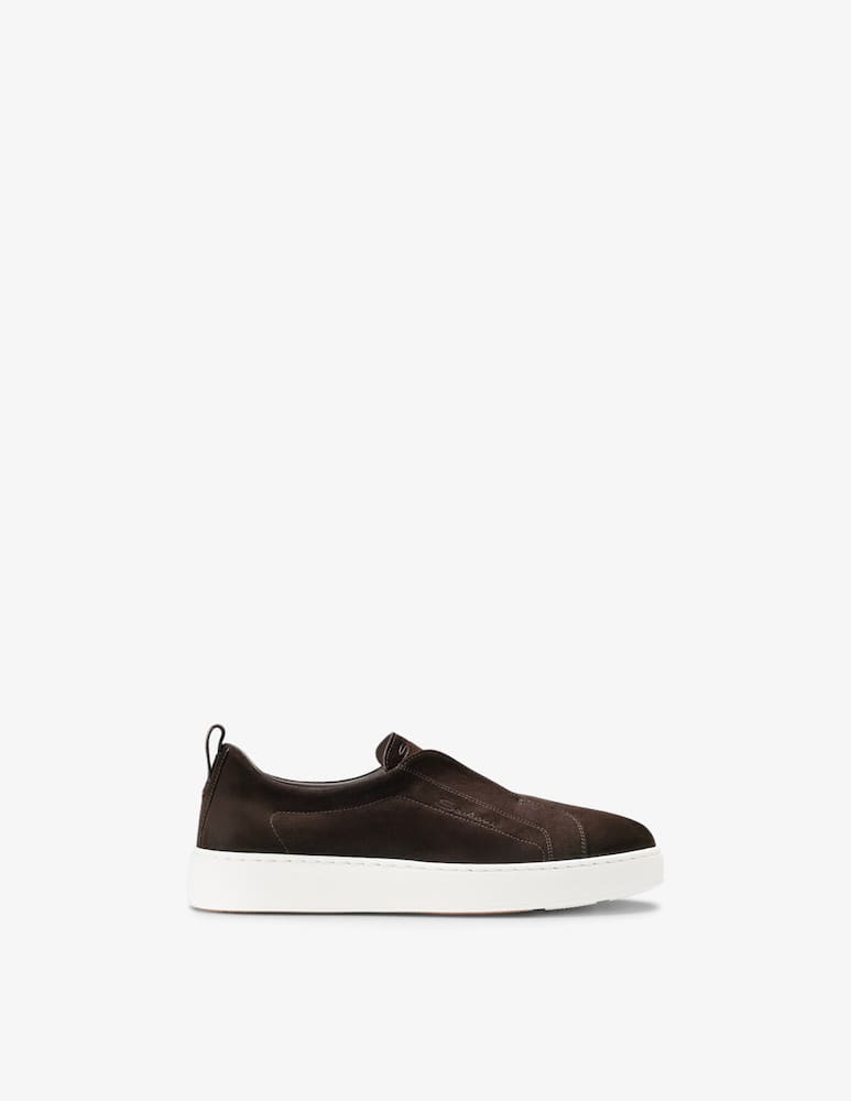 Santoni Suede slip-on sneakers - picture 1 Santoni Suede slip-on sneakers - picture 1