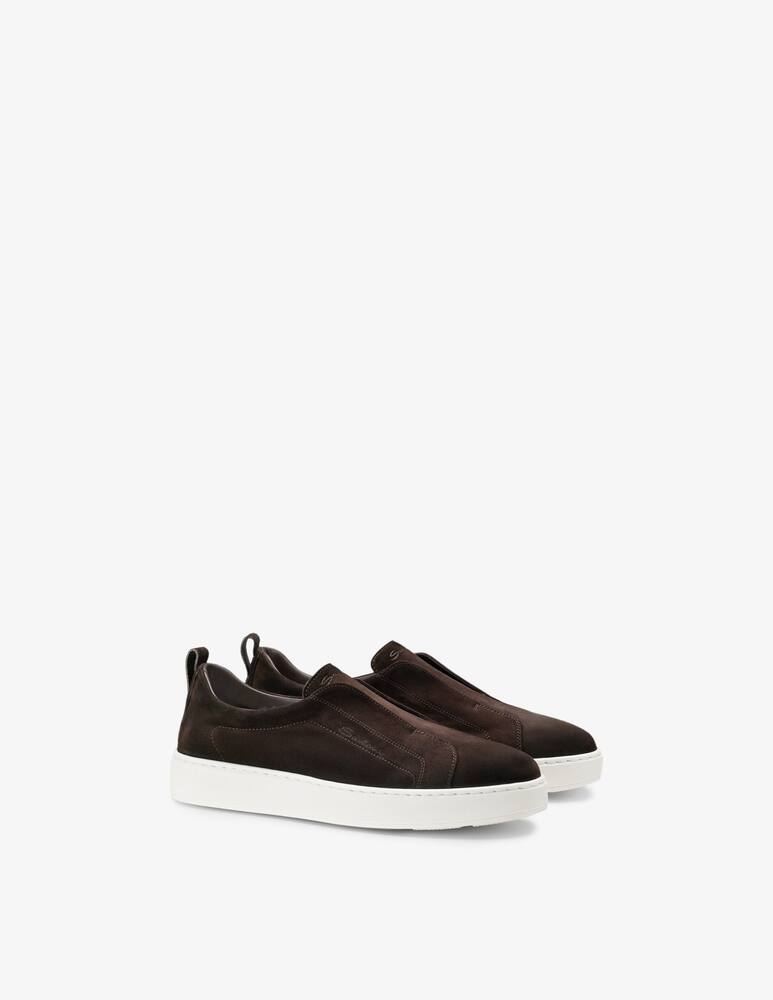 Santoni Suede slip-on sneakers - picture 2 Santoni Suede slip-on sneakers - picture 2