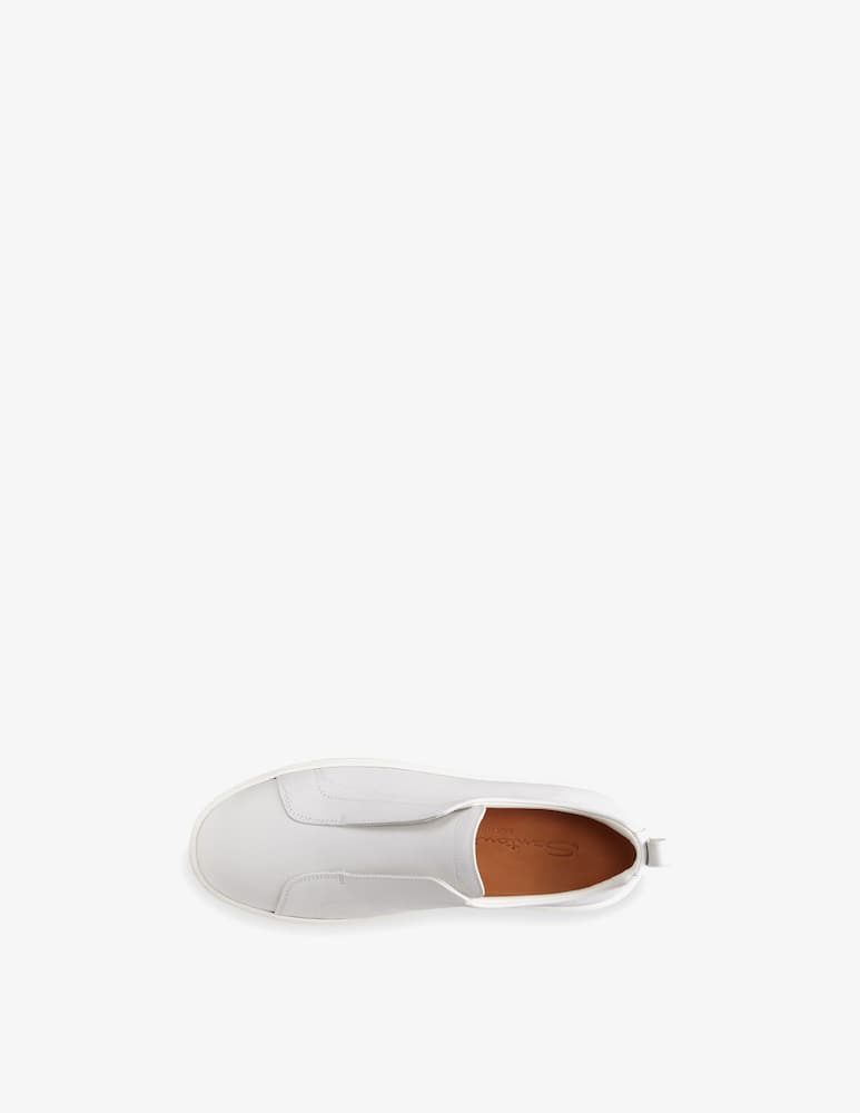 Santoni Slip-on leather sneakers - picture 4 Santoni Slip-on leather sneakers - picture 4