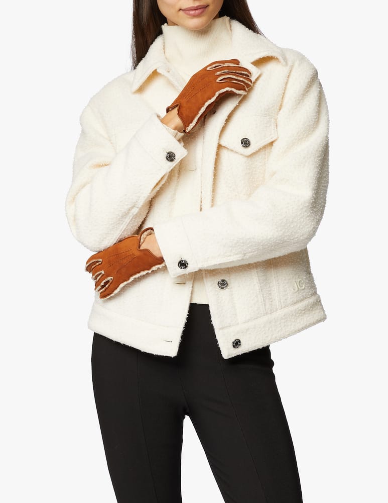 Mario Portolano 4341 shearling gloves - picture 2 Mario Portolano 4341 shearling gloves - picture 2